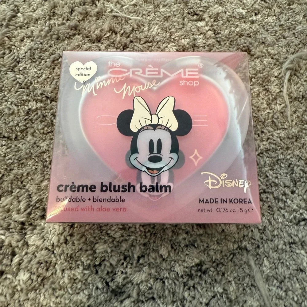 The Creme Shop Disney Minnie Mouse Creme Blush Balm Special Edition Pink MCB0019